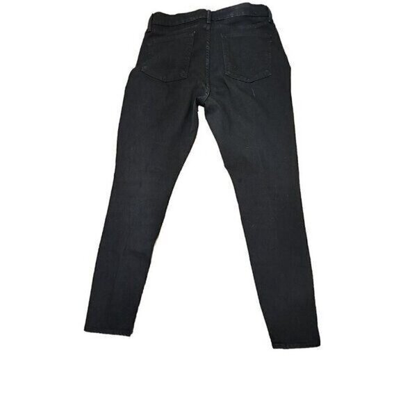 Levi’s Jeans Mid Rise Skinny Signature Black Denim Women's 30 X 28 10 - Picture 3 of 7